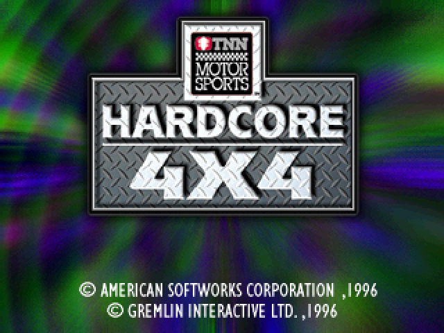 TNN Motorsports - Hardcore 4x4 Title Screen
